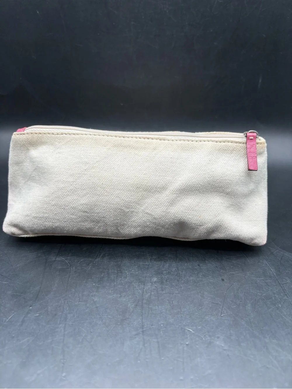 Kate Spade - Maria Kalman Ivory Limited Edition Canvas Makeup Bag RARE